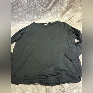 Gap soft knit pullover black XL